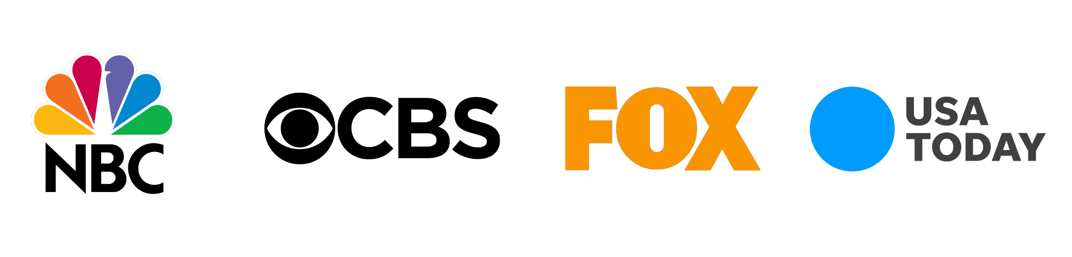 Media Logos Transparent Featured logos of various news and tv companies